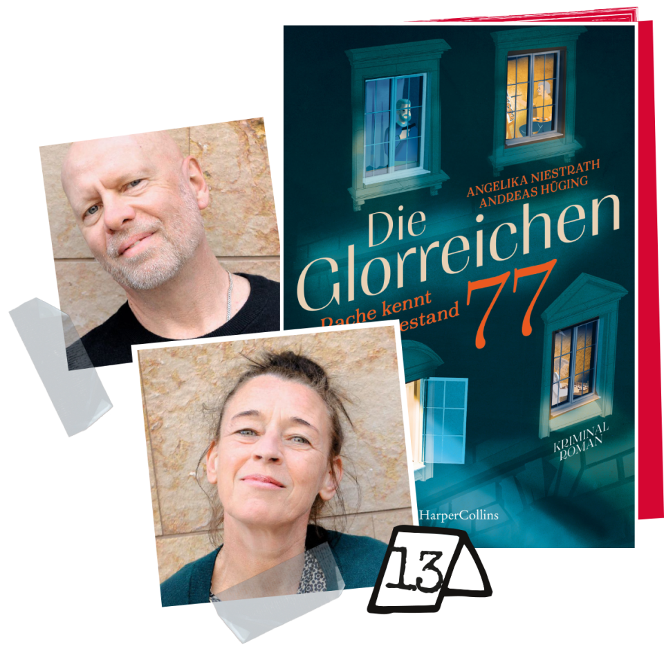 Angelika Niestrath & Andreas Hüging - Die Glorreichen 77. Rache kennt keinen Ruhestand Cover