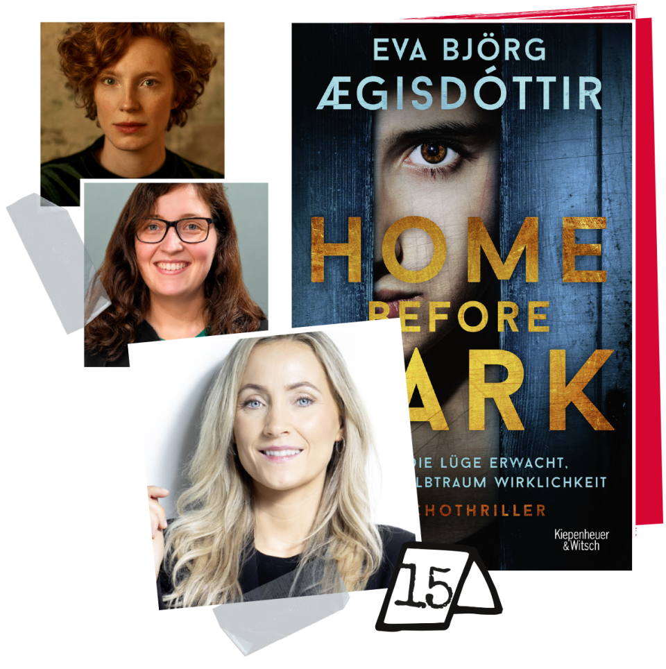 Eva Björg Ægisdóttir & Luise Wolfram - Home Before Dark Cover