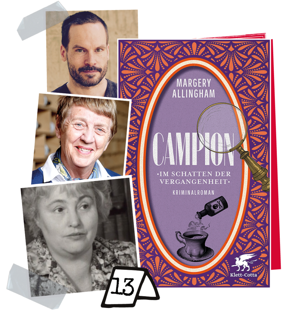 Wanja Mues und Margarete von Schwarzkopf - The Golden Age of Crime: Margery Allingham Cover